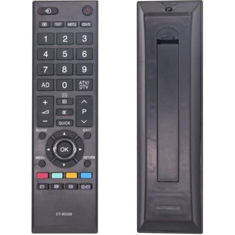 Remplacement Telecommande Toshiba CT-90326 pour telecommande TV Toshiba (1/5)