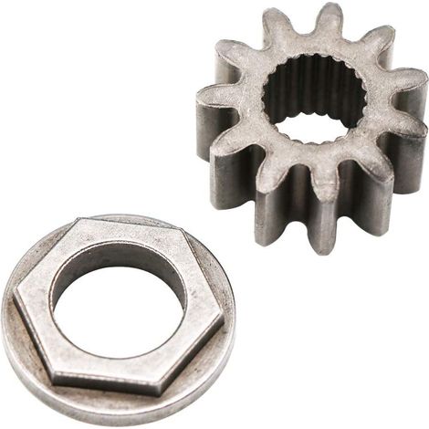 Steering shaft pinion and bushing for MTD 741-0656 (MTD lawn mower steering accessories - metal gear - 20 sets)