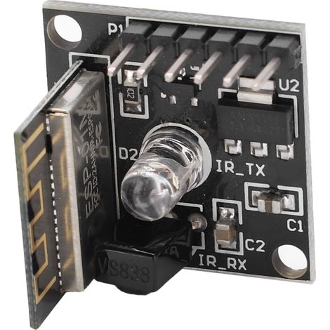 Carte de développement émetteur-récepteur infrarouge/télécommande WLAN pour module ESP8285 (5 V CC) (1/5)