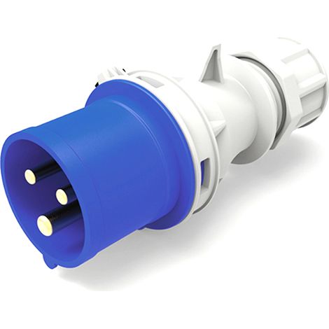 Clavija industrial IP44 2p+T 16A