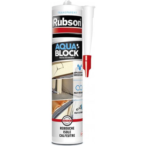Aquablock Transparent Dichtmasse 280ml - Rubson (1/3)