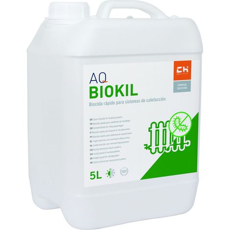 AQ BIOKIL Desincrustante antibacteriano para sistema de calefacción 5L
