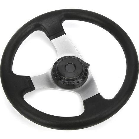 11,8-Zoll-Lenkrad aus Polyurethanschaum und Metall, geeignet für 150-250 cm³ ATVs und Go-Karts