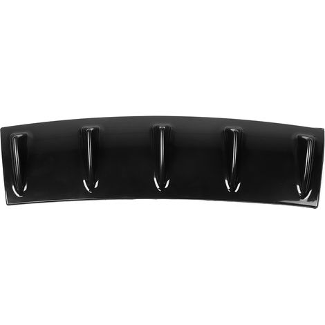 Déflecteur d'air universel pare-chocs arrière aileron requin lèvre diffuseur 5 dents (1/3)
