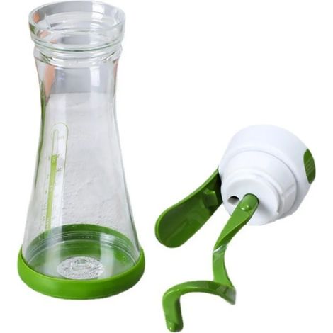Gobelet à jus coréen Gobelet mélangeur en plastique multi-usages. Mélangeur à vinaigrette polyvalent et pratique. (1/5)