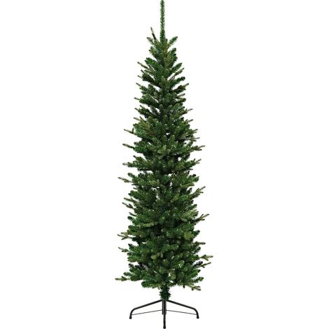 ECD Germany Albero di Natale Slim Artificiale 180 cm Decorazioni Natalizie (1/5)