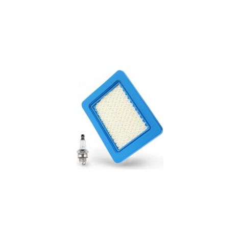 Cartouche de filtre à air 491588S – Compatible Briggs et Stratton – Filtration haute efficacité – Pour tondeuses et tracteurs tondeuses - PT15853-Crezuo (1/5)