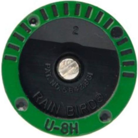 1 Buse d'arrosage demi-cercle 180 degrés, filtre inclus, réglage précis, pression 1 à 2,1 bar, pour jardin et arbustes