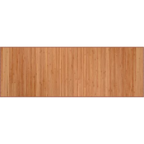 Tapis rectangulaire naturel 70x200 bambou (1/5)