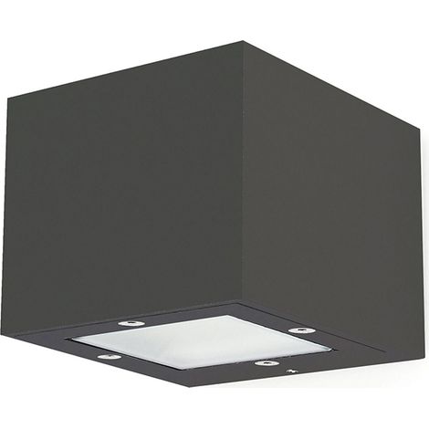 Applique ISORA IP65 Corte de fase L,C LED COB AC 2x4W 355lm(156lm) CRI90 4000K up-down Anthracite (1/5)