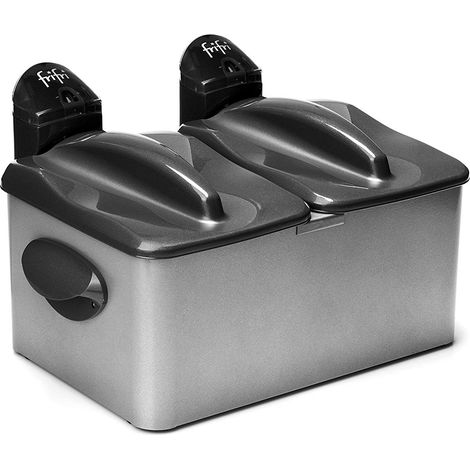 Fritteuse frifri 2 Körbe Edelstahl 3200 W 3.5 Liter (1/2)