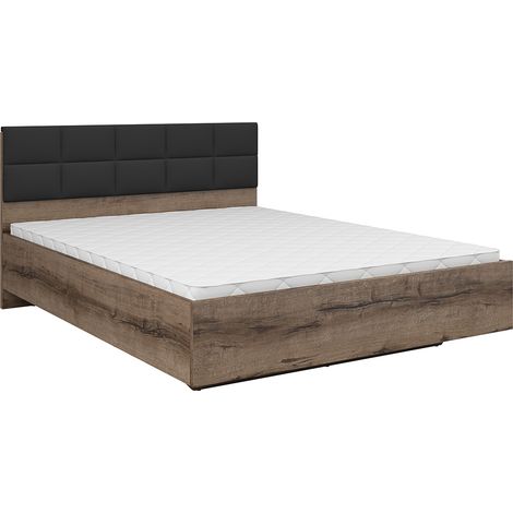 Cama 160x200 somier incluido Romane Madera