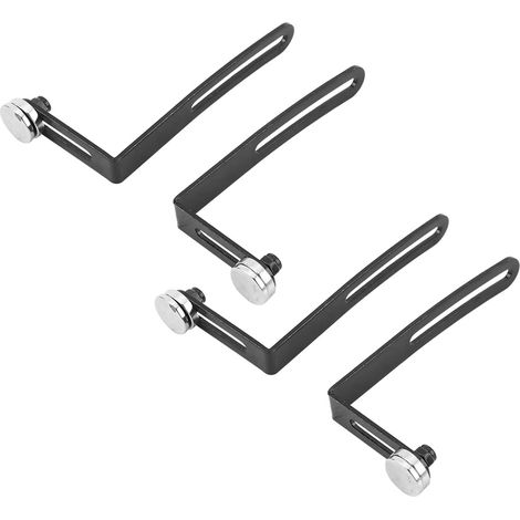 4 Pièces Support de Châssis Magnétique pour RC Crawler Axial SCX10 1/10 (1/5)