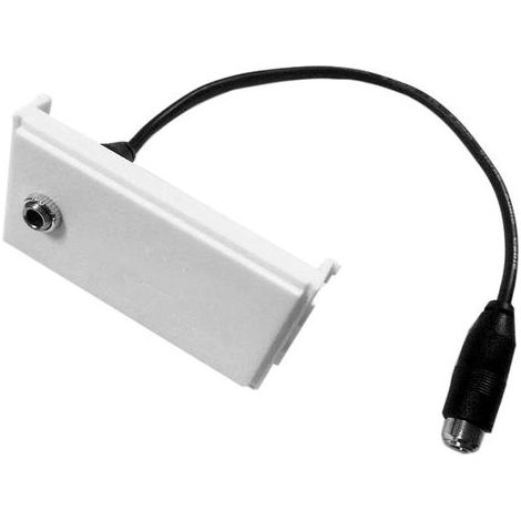Cadre 120013 pour prises et interrupteurs Blanc (1/2)