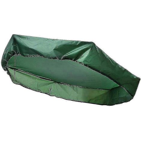 1 bâche hexagonale de protection anti-poussière et imperméable pour bac à sable (140 x 110 cm). (1/5)