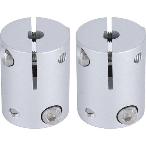 2 accouplements d'arbres en alliage d'aluminium avec contrepoids et accessoires de montage pour pièces de raccordement (1/4)