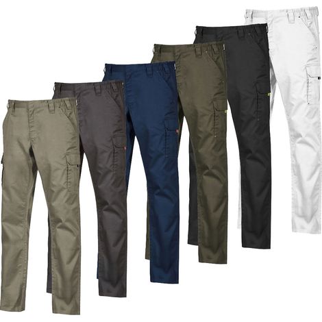 Pantalones de trabajo U-Power Kenneth con múltiples bolsillos - XXXL - Blanco (1/5)