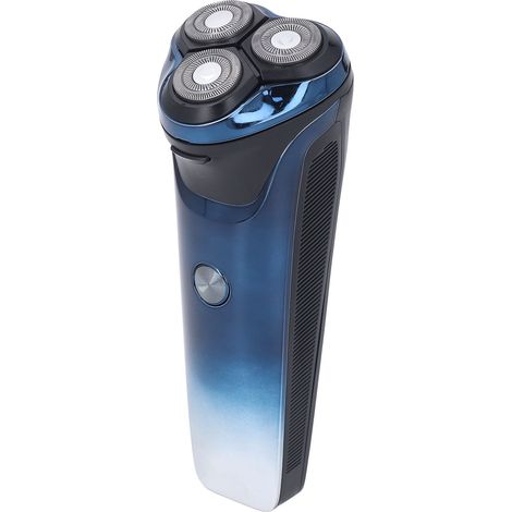 Tondeuse à barbe électrique pour hommes, 3 têtes, 6200 tr/min, rechargeable par USB, étanche et silencieuse (1/5)