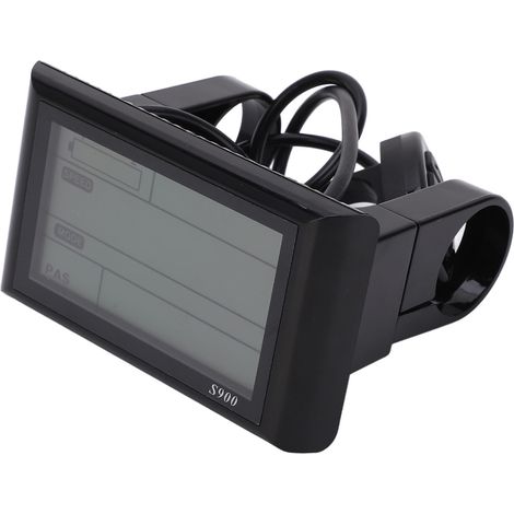Écran LCD étanche S900 pour vélo électrique 36V/48V - Compteur de vitesse avec protocole 2 - Affichage pour bicyclette