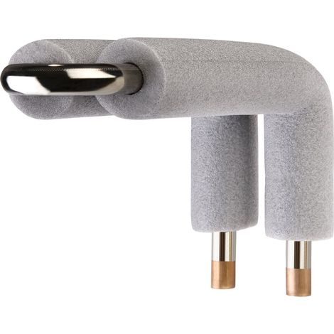 Flamco HK-Anschlussbogen Fix Kit 15mm Kupfer vern. Abstand 50mm, m. Isol, F13567