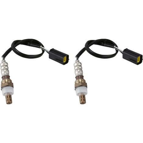 2X Sensor de oxígeno Lambda frontal para AVEO KALOS LACETTI NUBIRA 1,4 1,6 1,8 NO 96418965 96325533 480mm (1/2)