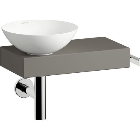 LAUFEN PICCOLO NOVO Plan de toilette, suspendu, tablette à (1/2)