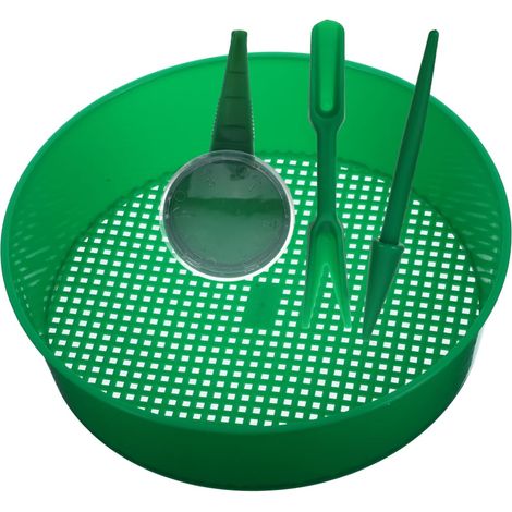 Tamis de Jardinage Plastique de Outils de Filtration pour Sol Système de pour Éliminer et Impuretés Accessoire Pratique pour Jardinage Culture (1/5)