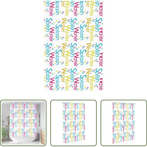 vidaXL Store de salle de bain - Store enrouleur de douche 150x240 cm largeur du tissu 146 cm (1/5)