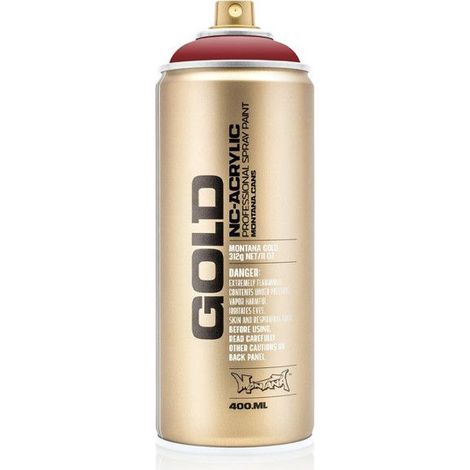 Bombe de peinture - Gold - Acrylique - Rusto coat - G8110 - 400ml - Montana Cans