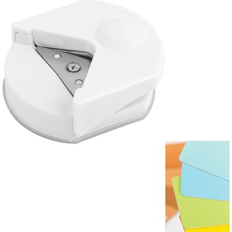 [NIE BENUTZT]Eckstanzer, tragbarer Mini-Eckstanzer für Fotos, abgerundeter Winkelstanzer, für Papierbasteln, Karton, DIY-Projekte, Fotokarten, Kartenherstellung (1/5)