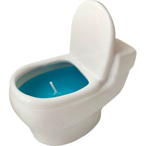 Bougies parfumées, thème salle de bain, parfum riche, désodorisantes et romantiques, bougies décoratives en cire de soja, convenant aux chambres, bureaux, bars, bleues. (1/5)