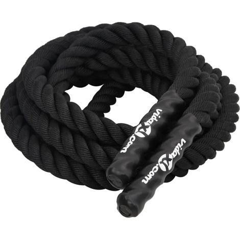 Corde,Cordage de combat noir 9 m 6,8 kg polyester421519 CFW64531 (1/5)