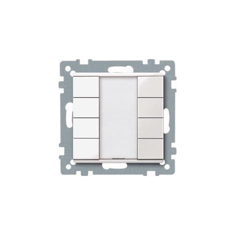 Merten 627819 Interruttore elettrico bianco opaco 8 pulsanti