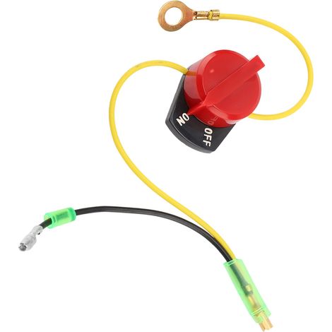 Interrupteur Marche Arrêt Stop Moteur Compatible Honda GX110 GX120 GX160 GX200 GX240 GX270 GX340 GX390 (1/5)