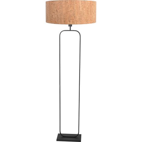 Steinhauer - lampada da terra - Stang - nero - metallo tessile -