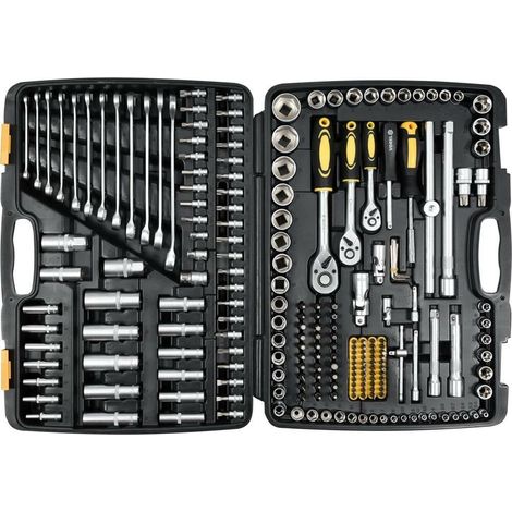 Vorel kit de herramientas de 216 piezas acero al carbono y cromo vanadio (1/3)