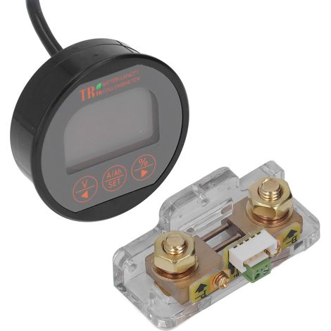 Testeur de capacité de batterie étanche, rond et précis, plage de mesure 8-120 V pour voiture électrique, 100 A (1/5)