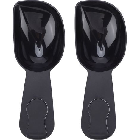 Cuillère à café à manche court, cuillère à soupe multifonctionnelle ergonomique en plastique, petite cuillère pour la cuisine 15.5cm 2 pièces (1/5)