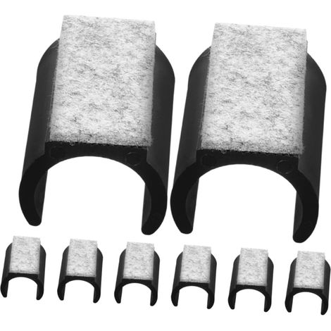 Lot de 8 protège-pieds de chaises en feutre de laine, anti-rayures (1/5)