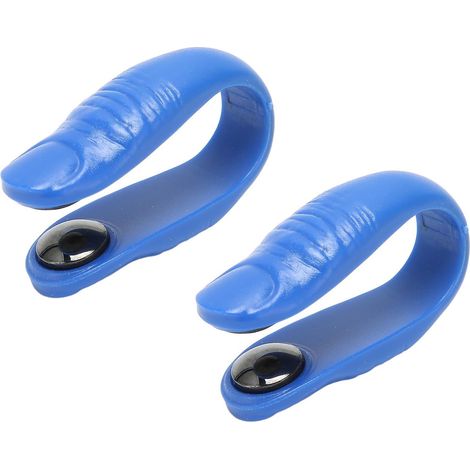 Coffret de pinces pour pouce et mâchoire, pince d'acupression sûre et efficace pour les migraines et les vertiges, bleu (1/5)