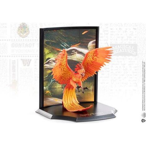 Estatua Fawkes Fawkes to the Rescue Harry Potter 13cm