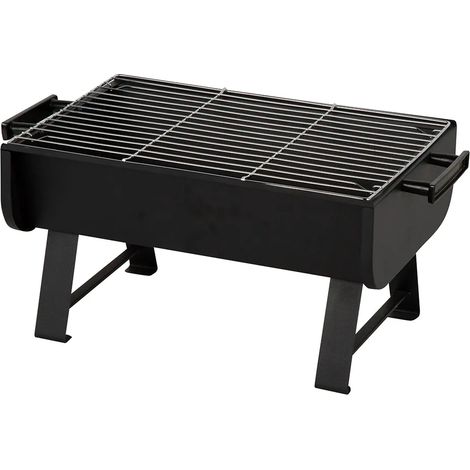 Barbecue aktive portable charbon acier 45x30 cm (1/3)