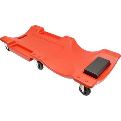 Letto mobile su ruote per officina auto dimensioni 920x405x110mm Breckner Germany