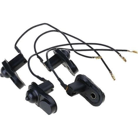 Lot de 4 interrupteurs pour éclairage intérieur de portière de voiture - Interrupteurs pratiques pour l'éclairage des portières de voiture (1/5)