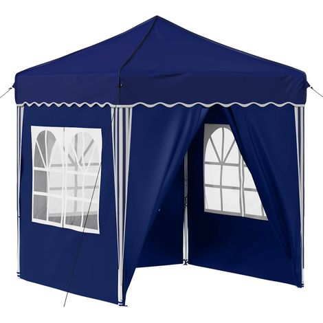 Maison Exclusive - Pop-up Partyzelt 195 x 195 x 245 cm Blau Oxfor (1/5)