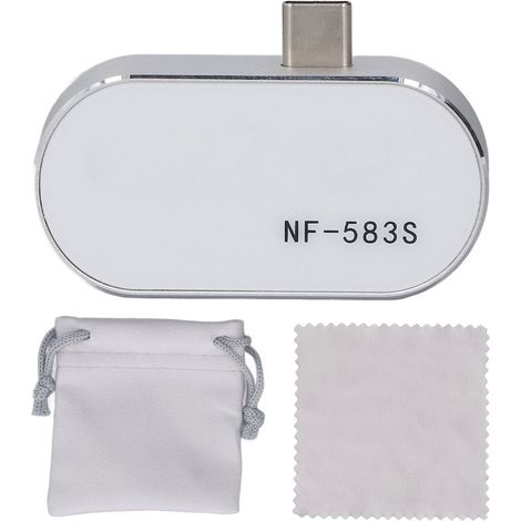 Caméra thermique pour téléphone 160x120 pixels, détection ponctuelle, linéaire et surfacique, compatible smartphones 3000-5000mAh, imagerie thermique USB (1/5)