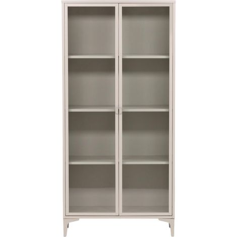 Piring citrine 2 portes vitrées beige. (1/5)