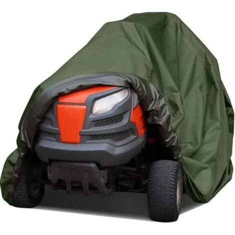 Housse de protection imperméable pour tondeuse à gazon, housse universelle anti-UV et anti-poussière pour tracteur tondeuse, 177 cm x 110 cm x 110 cm (1/3)