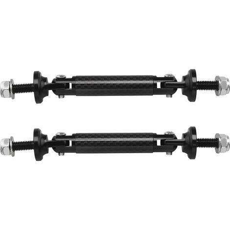 2pcs 45mm Voiture Réglable Avant/arrière Pare-Chocs Lèvre Séparateur Jambe de Force Tige Cravate Barres de Support Fixer Pièces de Carrosserie Support Fixe de Pare-Chocs Avant de Voiture (1/5)