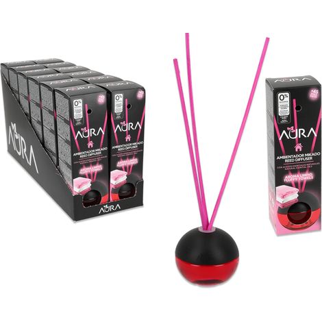 Set di 12 diffusori di fragranze con bastoncini e asciugamano morbido DOM (1/4)